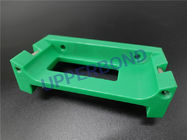 Recambios plásticos modificados para requisitos particulares de la caja de moldeo del color verde para la máquina de GDX
