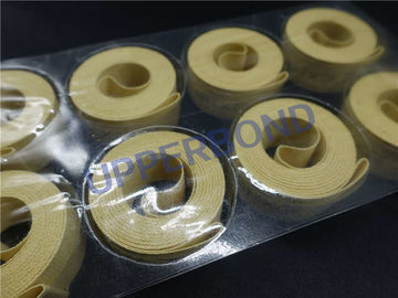 La cinta amarilla de Garniture de las piezas del fabricante de cigarrillo modificó 2000 - 10000 Cigs para requisitos particulares/minuto