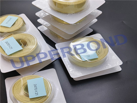 comprar Buen Abradability espesó la cinta de Garniture de la correa sin fin de la fibra de Kevlar Fabricación en línea