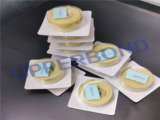 comprar Cinta cubierta fibra del transportador del lino para el filtro del filtro de Hauni que hace el papel de filtro de transferencia de la máquina Kdf2 Fabricación en línea