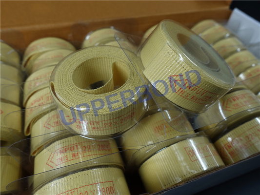 comprar Banda adhesiva de fibra de aramida de alta resistencia de 0,62 mm para el fabricante de cigarrillos / filtros Fabricación en línea