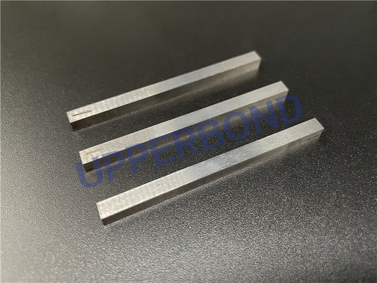comprar Cuchilla de acero larga de alta velocidad 4 * 4 * 63mm personalizable para la máquina de cigarrillos Fabricación en línea