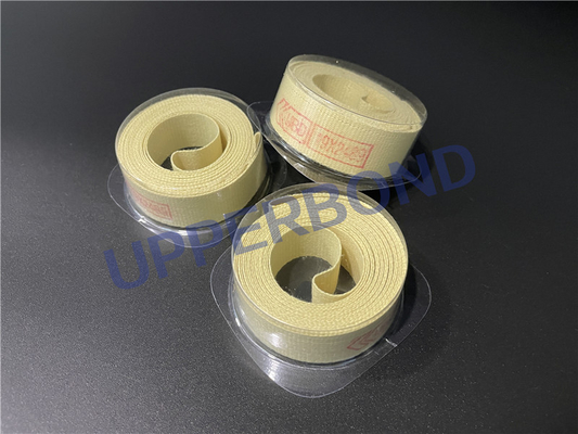 comprar Resistencia a la temperatura cinta de adorno de fibra de aramida para el proceso de transporte del fabricante de cigarrillos / filtros Fabricación en línea
