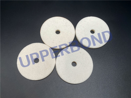 comprar Rueda de molienda redonda blanca personalizada para máquinas de tabaco modelo MK8 MK9 Fabricación en línea