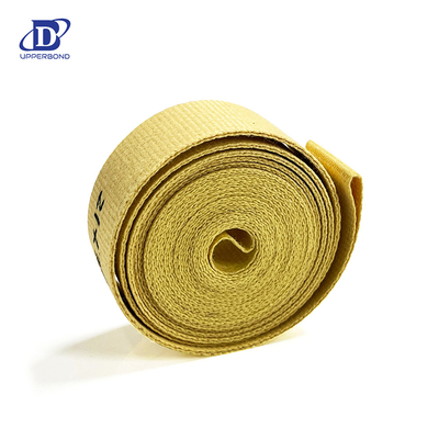 comprar Cintas amarillas con recubrimiento completo de fibra de aramida para el fabricante de cigarrillos aplicables a la máquina Fabricación en línea
