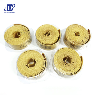 comprar Cintas amarillas de fibra amarilla de aramida para el transporte sin costuras de tabaco Fabricación en línea