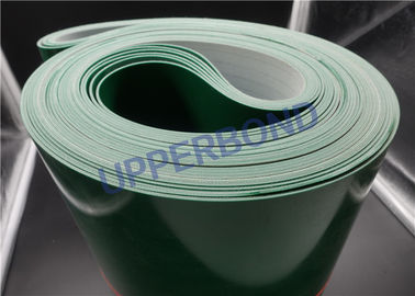 comprar Banda transportadora de transmisión del colector verde durable de goma material de la correa Fabricación en línea