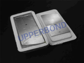 comprar Cuchillo largo de la máquina del cigarrillo de 132*60*0.2 milímetro para cortar la maquinaria blanca Molins Mk8 de la fabricación del cigarillo Fabricación en línea