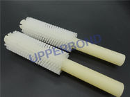 Recambios MK8 MK9 del cepillo de la maquinaria de nylon larga blanca del tabaco