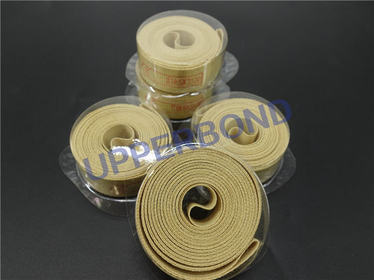 comprar Cinta amarilla de intensidad alta de Aramid Garniture de la banda transportadora de la transferencia del cigarrillo Fabricación en línea