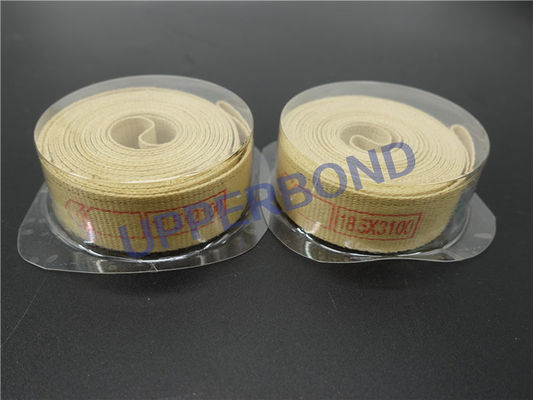comprar La alta fuerza de la fractura reforzó la cinta amarilla de Garniture Aramid 100% Fabricación en línea