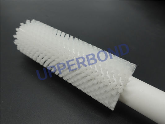 comprar Cepillo blanco de limpieza del rodillo de nylon industrial para la máquina del cigarrillo MK9 Fabricación en línea