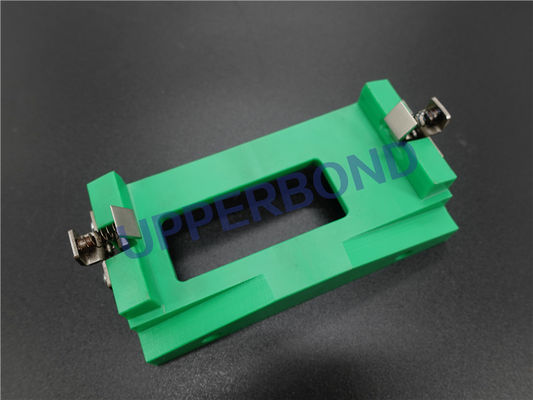 comprar Piezas de la máquina del envase de plástico de la caja de moldeo del color verde para el embalador del cigarrillo Fabricación en línea