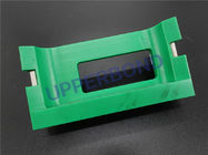 La caja de moldeo del color verde modificó los recambios del envase para requisitos particulares de plástico para el fabricante de cigarrillo