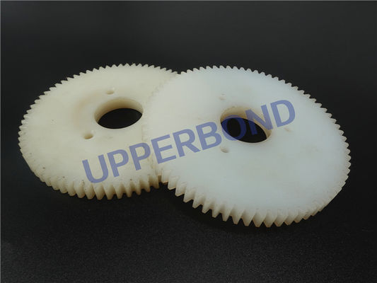comprar Color blanco modificado para requisitos particulares de las piezas plásticas del engranaje para la máquina del cigarrillo MK9 Fabricación en línea