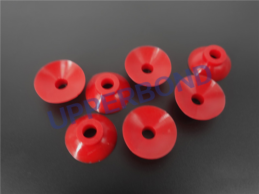 comprar Cuenco de goma no tóxico rojo de la succión del color de los recambios de la empaquetadora Fabricación en línea