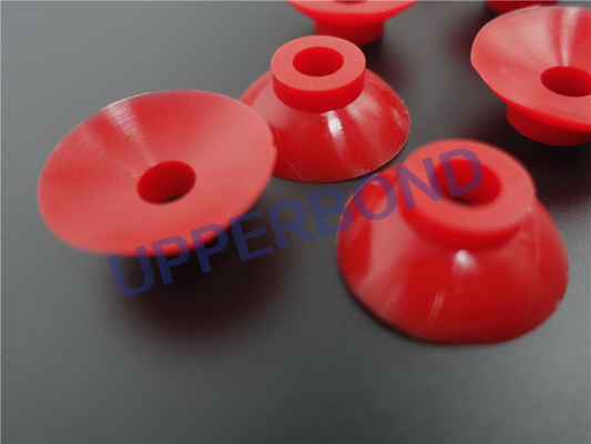 comprar Cuenco de goma suave de la succión del color rojo de las piezas de la empaquetadora de HLP Fabricación en línea