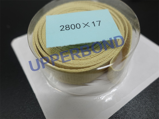 comprar El formato 17*2800 graba la cinta de la fibra de Kevlar para la máquina de los cigarrillos de MK8 MK9 Fabricación en línea