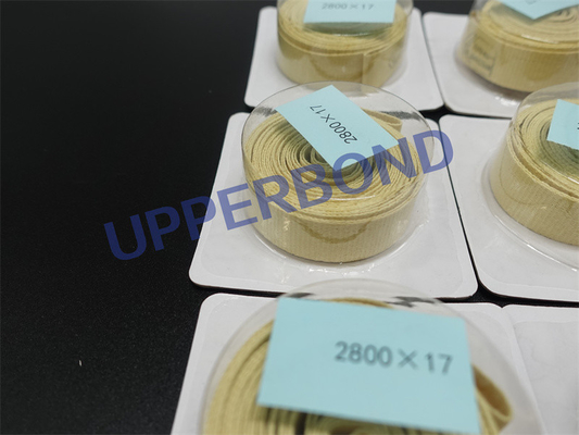 comprar MK9 los cigarrillos Garniture graban la cinta de lino de la fibra de 18*2800m m Aramid Fabricación en línea