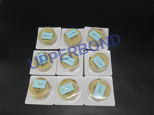 comprar las cintas de la fibra de 2715x12.5 Garniture Kevlar para los cigarrillos de KDF2 ZL21 ZL23 filtran a Rod Machine Fabricación en línea