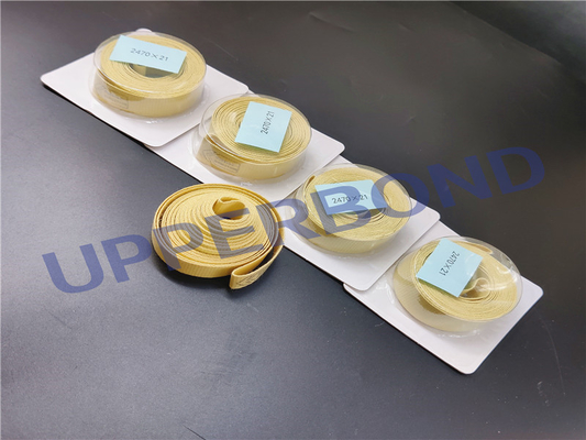 comprar Correa revestida del formato para los recambios de la máquina del cigarrillo de Protos del filtro Fabricación en línea