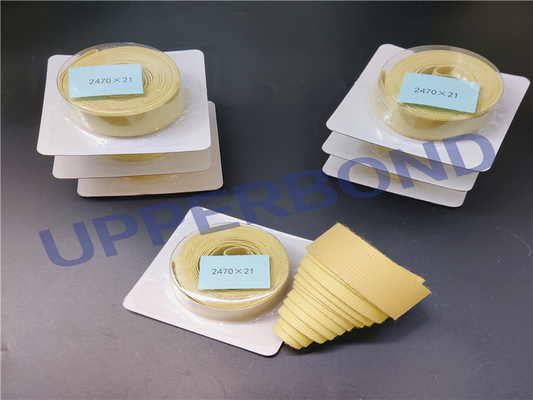 comprar cinta del transportador de 14,5 * 3100 filtros para los recambios de la maquinaria del tabaco de Hauni KDF Fabricación en línea