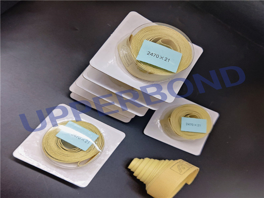 comprar 21 * piezas espesadas 2489m m de la máquina del cigarrillo de la correa MK8 del formato de la fibra de Kevlar Fabricación en línea