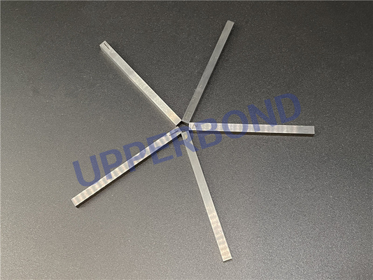 MK8 MK9 GD Cigarette Machine Tipping Knife Durabilidad 4*4*63 Cuchilla de plata