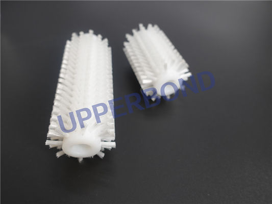 Rodillo de enrrollamiento de nylon blanco del cepillo del 9% para el fabricante de cigarrillo de Mk8 Mk9